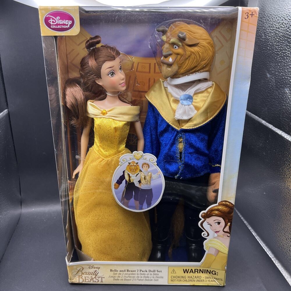 Doll Disney Collection Set Beauty Belle and the Beast European Edition NEW